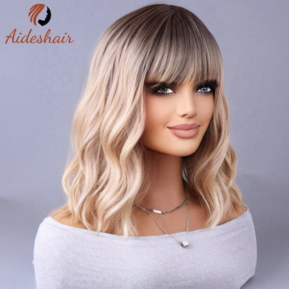 New Internet celebrity style with fringe gradually