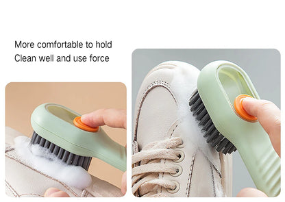 Multifunctional Cleaning Brush Soft-bristled Liquid Shoe Clothes Bush
