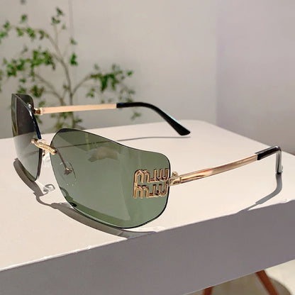 PunkVibe Fashion Luxury Metal Women Sunglasses