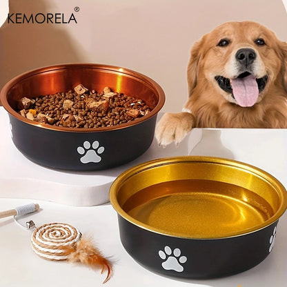 Stainless steel, non-slip feeding bowls for Dog and Cat of all sizes.