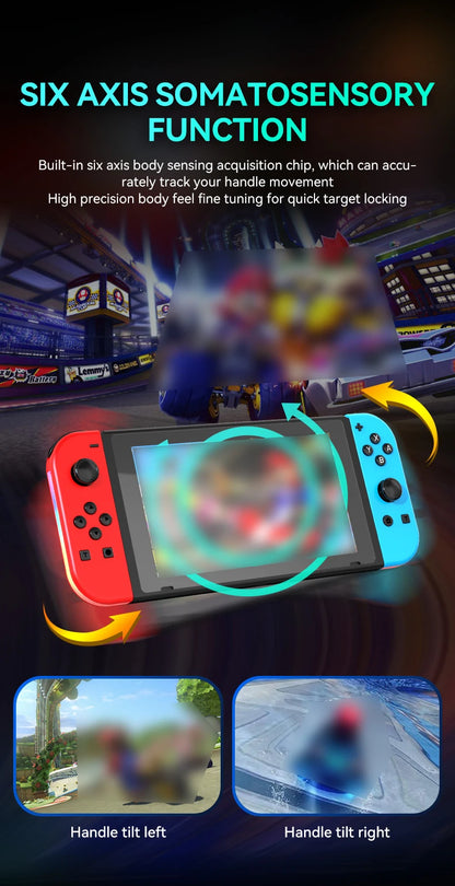 STORM WYRM Bluetooth Joystick for Switch NS Game Left and Right Wireless RGB With Light Small Handle JOY-02