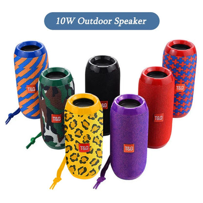 PartyBox TG117 Portable Bluetooth Speaker Outdoor Wireless Woofer Free Call /FM/TF Card/USB