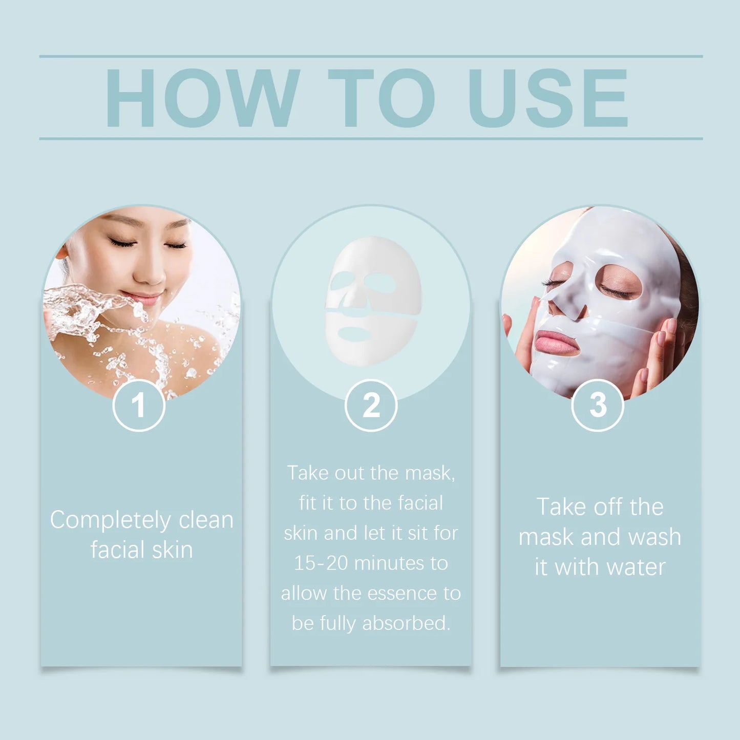EELHOE Green Tea Collagen Face Mask Vitamin B5 Moisturizing