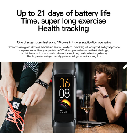 LIGE Amoled Smart Watch Men