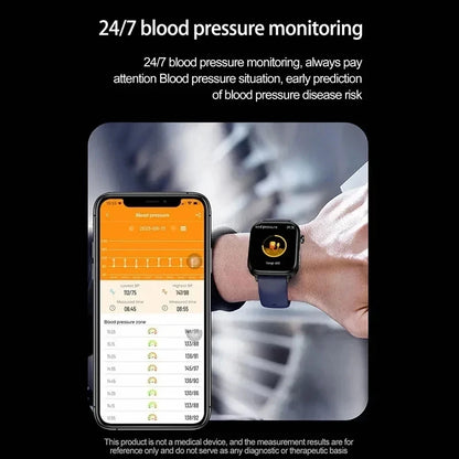 The LIGE Smart Watch offers a vibrant display, health tracking, and seamless connectivity in a sleek, water-resistant design—ideal for the modern man.