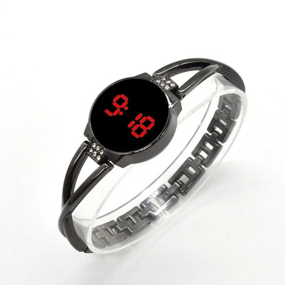 LED Fashion Watch for Women Touch Screen Ladies Time