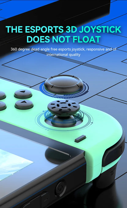 STORM WYRM Bluetooth Joystick for Switch NS Game Left and Right Wireless RGB With Light Small Handle JOY-02
