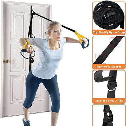 Upgrade Door Anchor Strap for Resistance Bands Exercises Anchor Gym Attachment for Home
