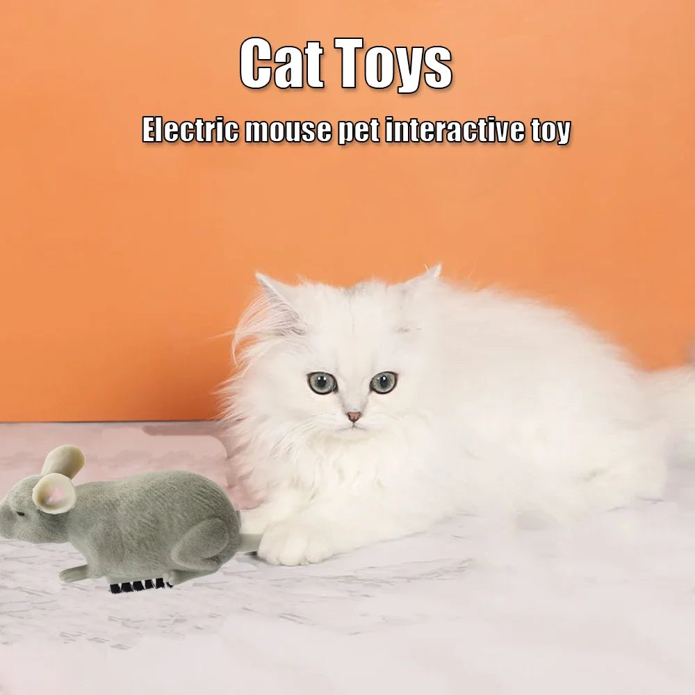 Pet Toys Cat Dog Pet Snake Toys Rechargeable Smart Sensor Snake Automatically Senses Obstacles and Escapes Children's Gift Toys
