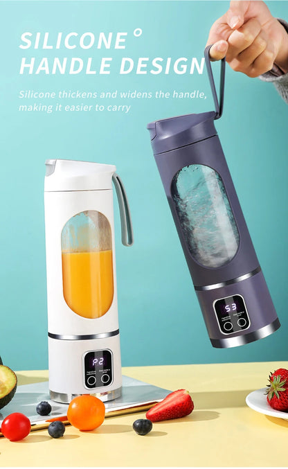 Xiaomi NanoBlend  450ml Fruit Juicer 8 Blades 3 Speeds USB Rechargeable Adjustable
