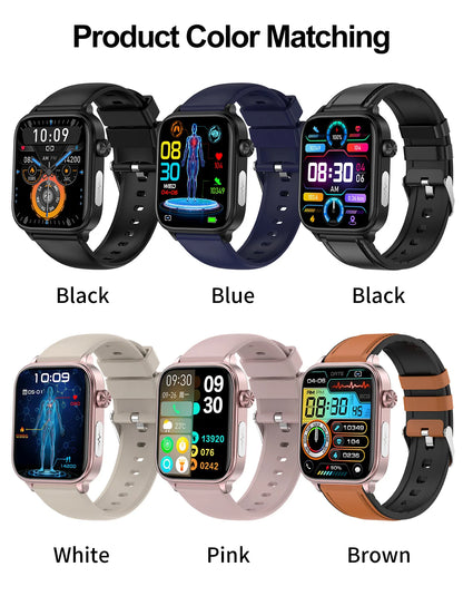 The LIGE Smart Watch offers a vibrant display, health tracking, and seamless connectivity in a sleek, water-resistant design—ideal for the modern man.