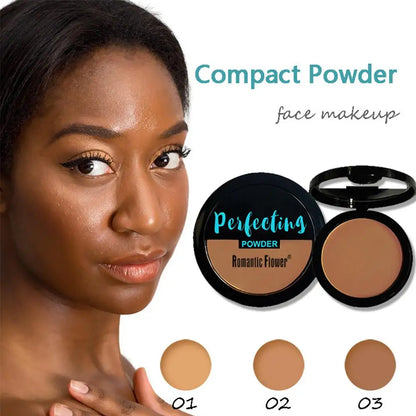 Wheat Bronzing Powder Dark Skin Foundation Matte Finish SweatproofAnd Oil Control Concealer