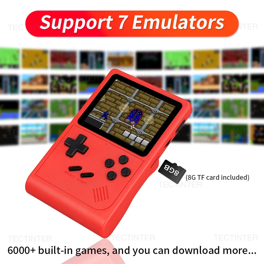 GB300 Portable Handheld Game Player 3.0 inch Screen TV Video Game