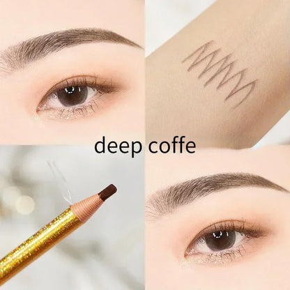 Tear-Off Pull Line Eyebrow Pencil – Perfect Brows Every Time 6 Colors Option Eyebrow Pencil Waterproof
