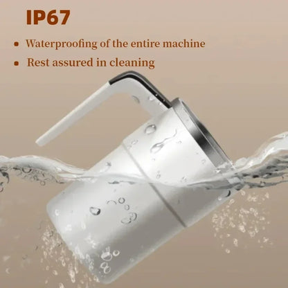 MagicMug Automatic Self Stirring Magnetic Mug with LCD Screen Coffee Milk Mixing