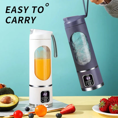 Xiaomi NanoBlend  450ml Fruit Juicer 8 Blades 3 Speeds USB Rechargeable Adjustable