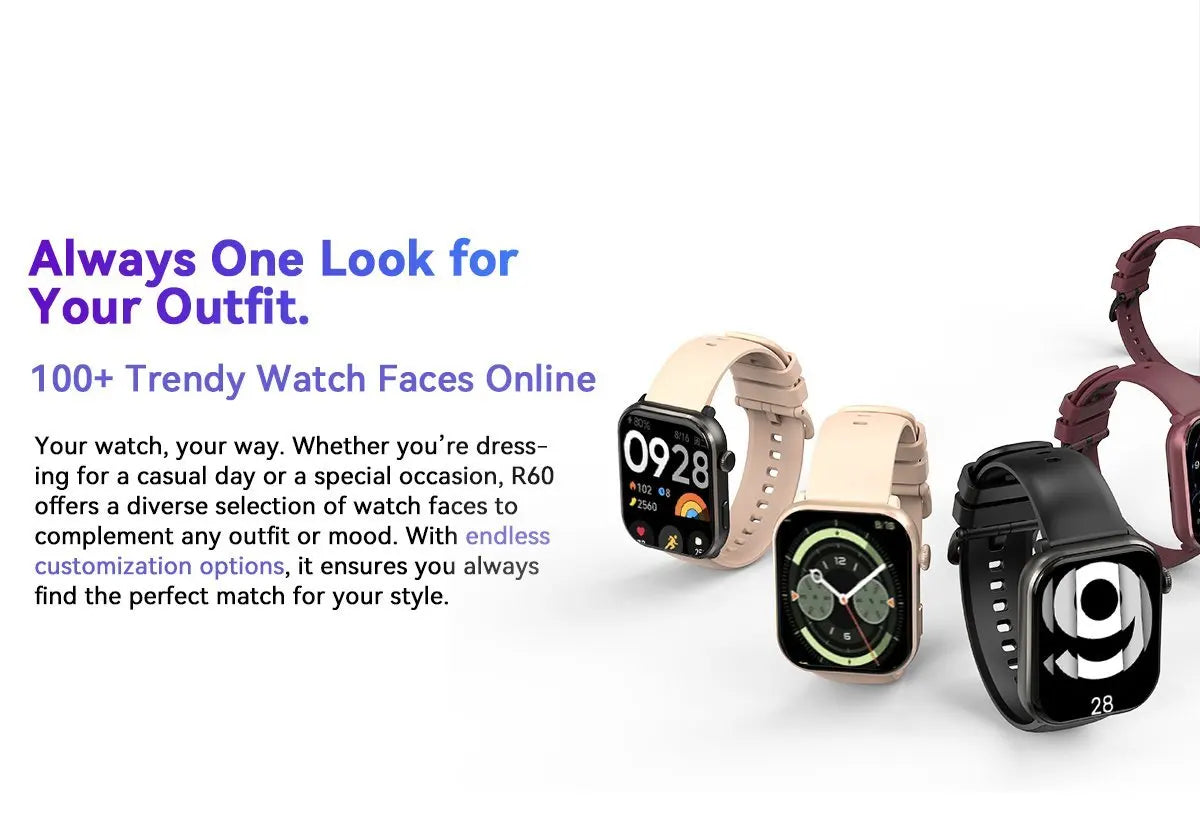 Blackview R60 Smartwatch Your All-in-One Wearable Companion