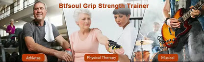 Silicone Gripster Hand Grip Finger Power Strengthener Stretcher Trainer