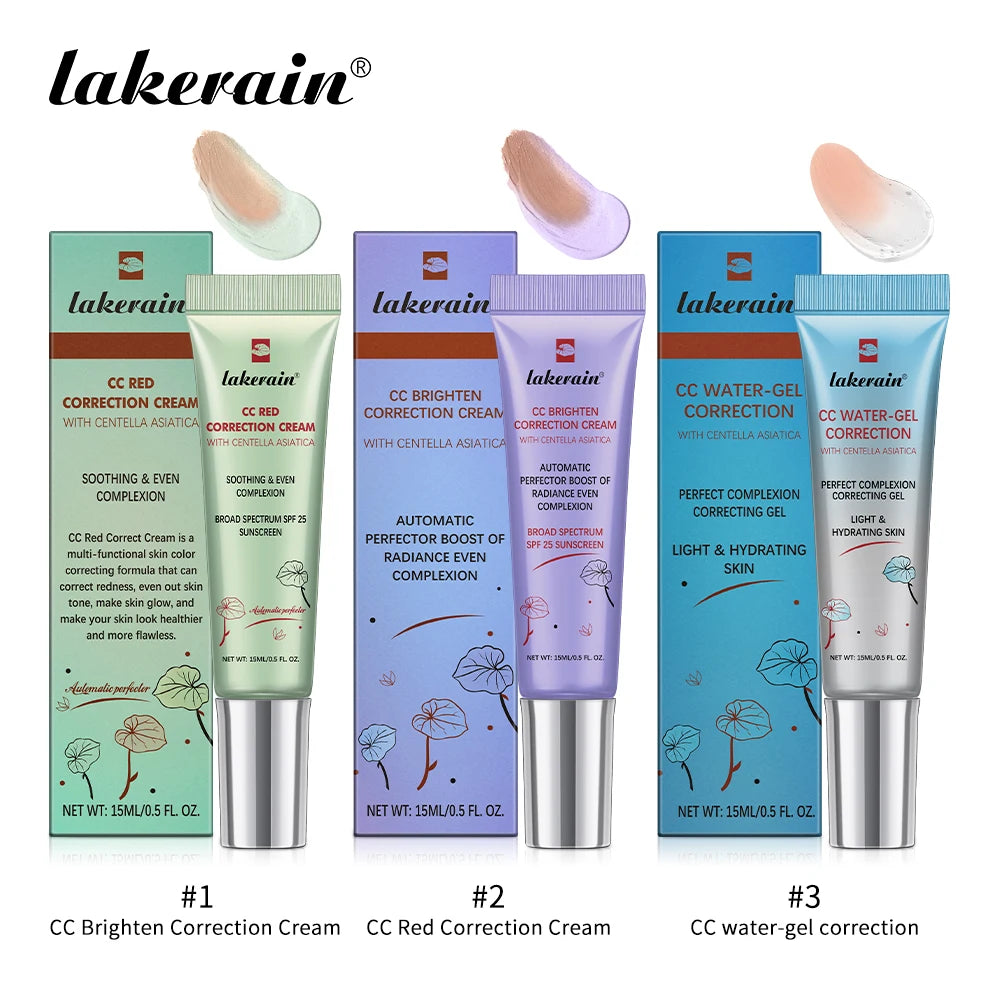CC Red Correction Cream Primer Moisturizing Waterproof Anti-sweat