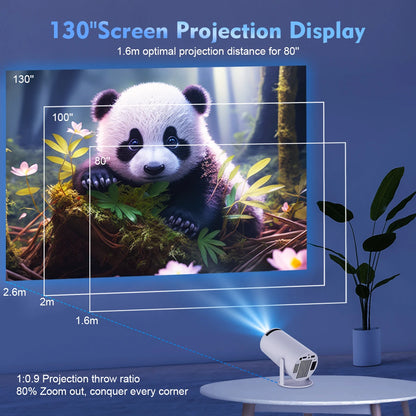 Magcubic Projector HY300 Pro 4K Android 11 Dual Wifi6 260ANSI Allwinner