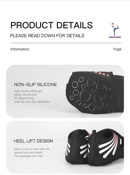 Gym Yoga Shoes Flat Soft Anti-slip Sole Ballet Fitness Dance