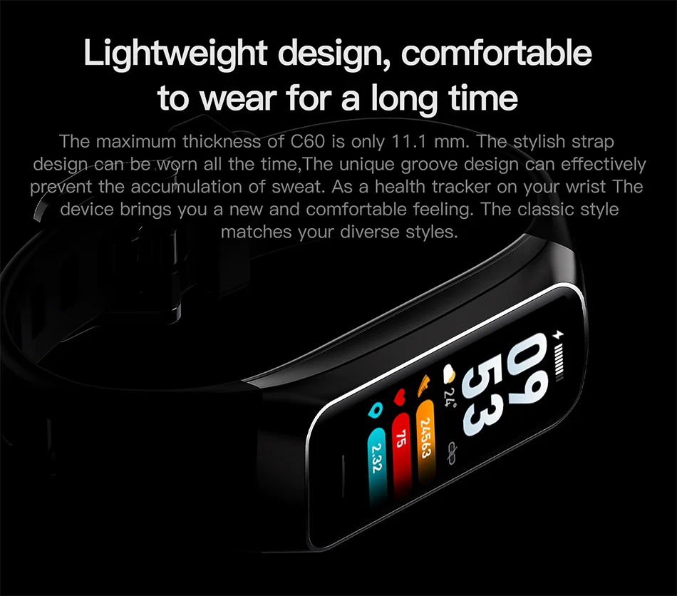 LIGE Amoled Smart Watch Men