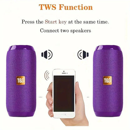 PartyBox TG117 Portable Bluetooth Speaker Outdoor Wireless Woofer Free Call /FM/TF Card/USB
