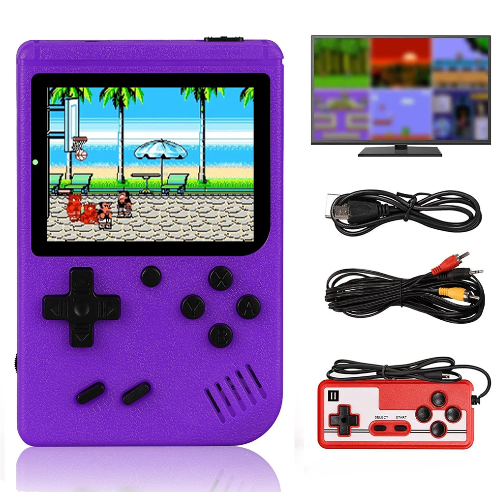 8-Bit Classic Video Games Console Built in 500 Games Retro Portable