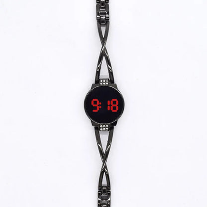 LED Fashion Watch for Women Touch Screen Ladies Time