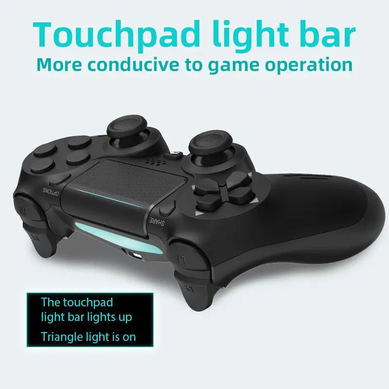 DATA FROG Bluetooth-Compatible Game Controller for PS4/Slim/Pro
