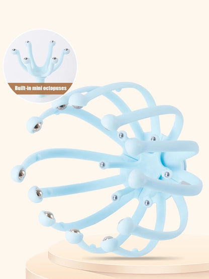 Scalp Massager 18 Finger Handheld Massager a Head Massager Used For Deep Relaxation Stress Relief