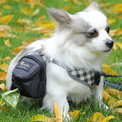 Pet Dog Treat Pouch Poop Dispenser Portable Multifunction Dog training bag