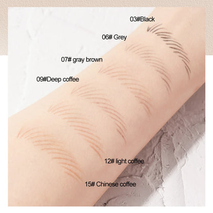 Tear-Off Pull Line Eyebrow Pencil – Perfect Brows Every Time 6 Colors Option Eyebrow Pencil Waterproof