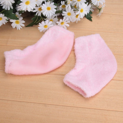 Silicone Gel Heel Socks Feet Soften Cracked Smooth For Cracked Dry Skin