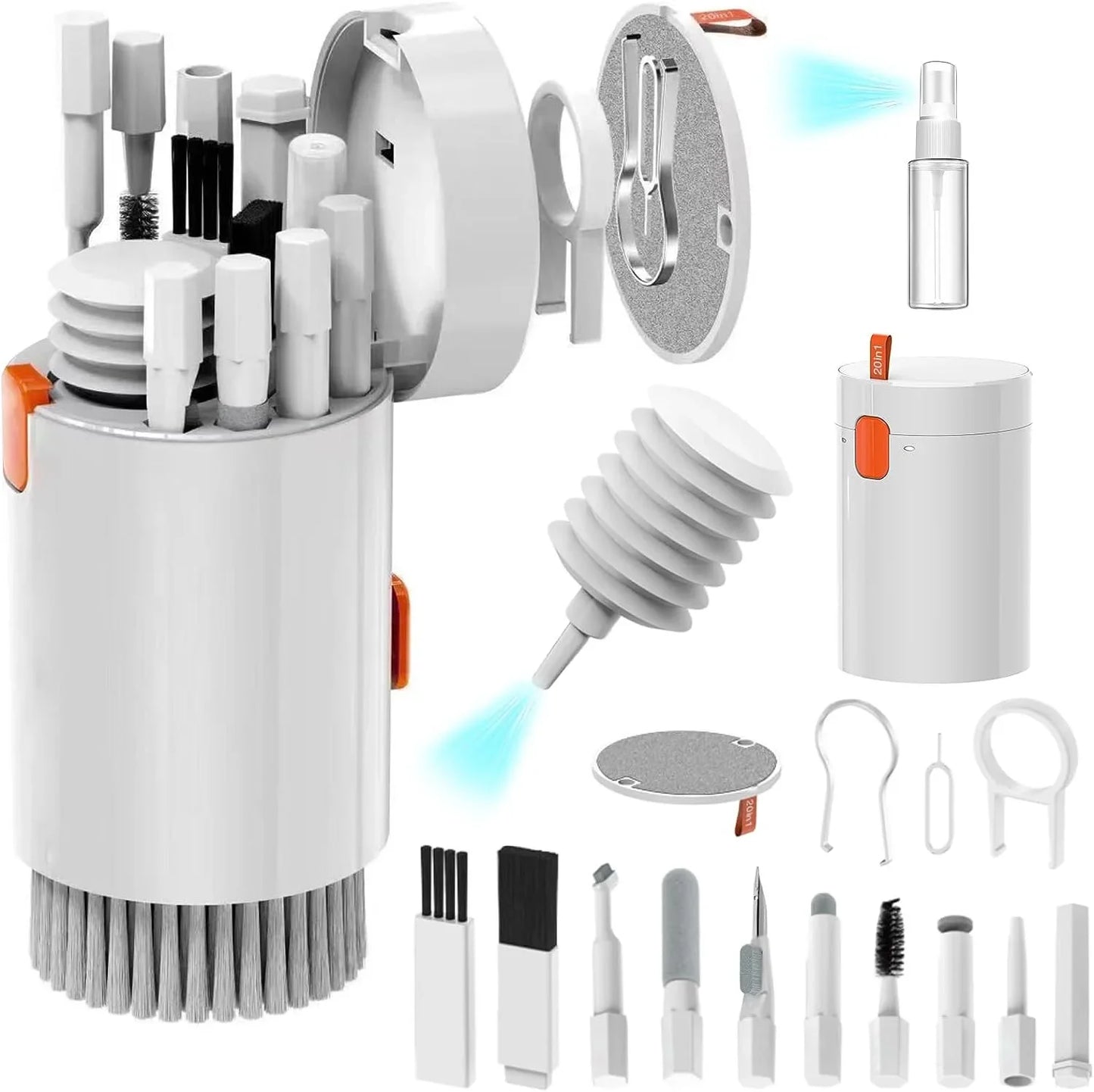 CleanMaster 20-in-1 Multi-Functional Cleaning Tool Set