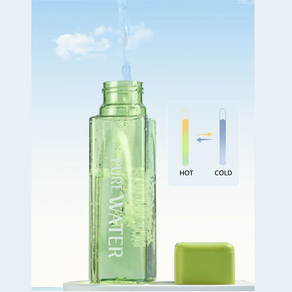 Simple Square Water Bottle Personalized 500ml Portable Creative