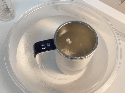 MagicMug Automatic Self Stirring Magnetic Mug with LCD Screen Coffee Milk Mixing