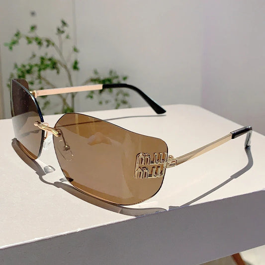 PunkVibe Fashion Luxury Metal Women Sunglasses