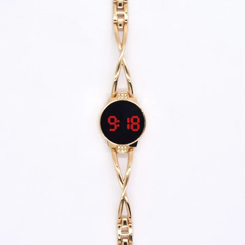 LED Fashion Watch for Women Touch Screen Ladies Time