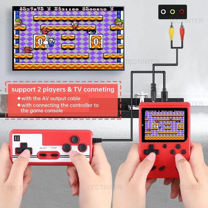 8-Bit Classic Video Games Console Built in 500 Games Retro Portable
