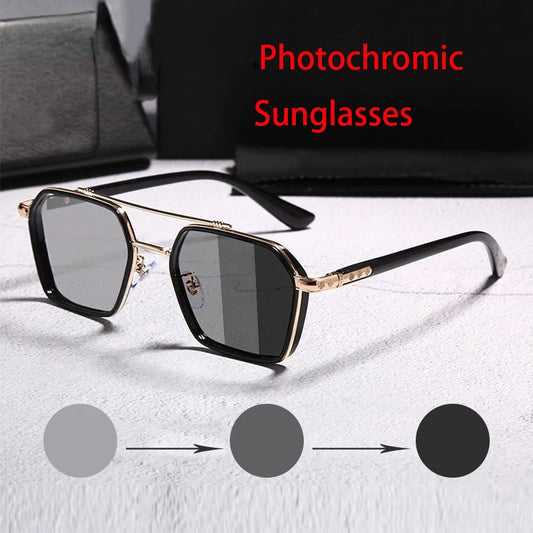 Experience Advanced Eyewear Technology with Intelligent Photochromic Sunglasses UV400 Intelligent Photochromic