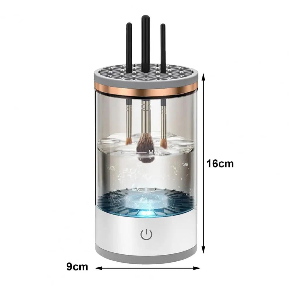 QuickClean Electric Makeup Rechargeable 7000RPM Washing Tool Container