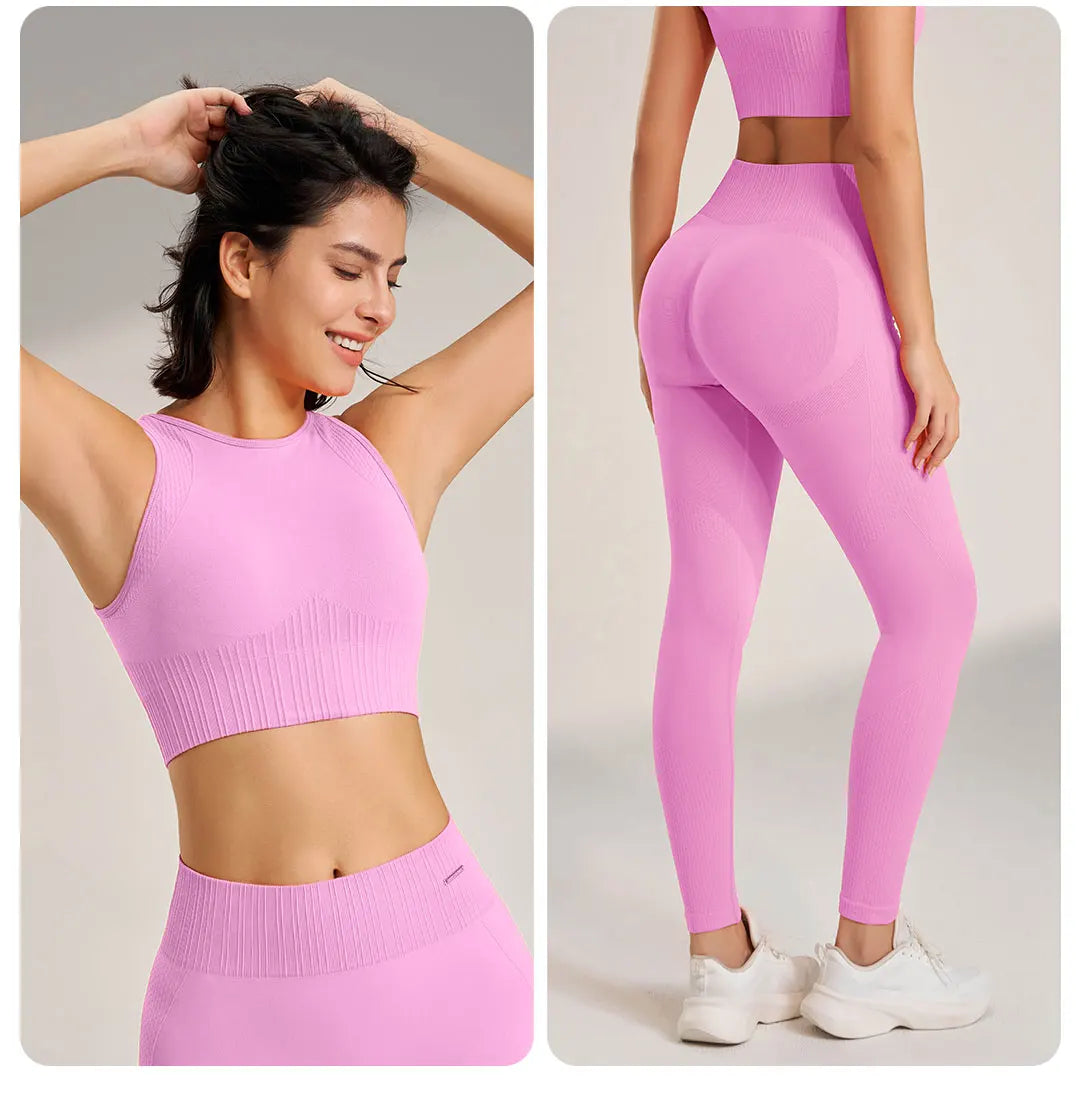 Yoga Clothing Set Women's Fitness Workout Underwear