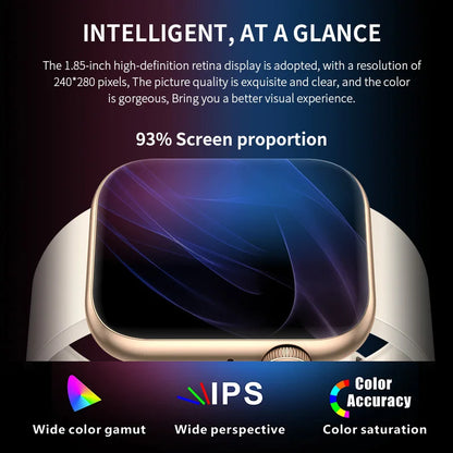 The LIGE Smart Watch features a vibrant Amoled display, health tracking, and seamless connectivity in a sleek, water-resistant design. Perfect for the modern man.