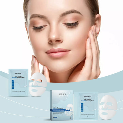 EELHOE Green Tea Collagen Face Mask Vitamin B5 Moisturizing