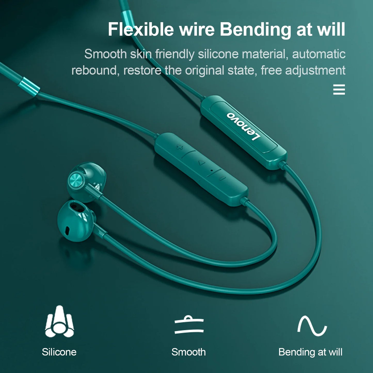 New Lenovo SH1 Wireless Earphone Bluetooth 5.0 Chip HIFI Sound Quality