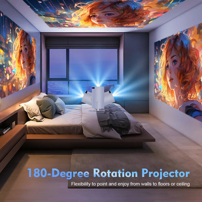 Magcubic Projector HY300 Pro 4K Android 11 Dual Wifi6 260ANSI Allwinner