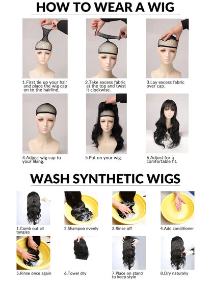 New Internet celebrity style with fringe gradually
