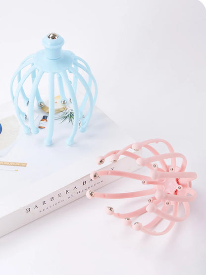 Scalp Massager 18 Finger Handheld Massager a Head Massager Used For Deep Relaxation Stress Relief