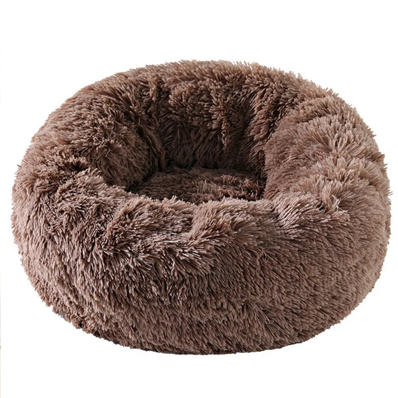 Cozy Winter Plush Pet Nest Detachable and Washable